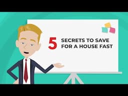 5 Secrets To Save For A House FAST - How To Save For A House While Renting