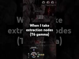 When I take Abyss extraction nodes (T6 gamma) #eveonline #shorts #eve