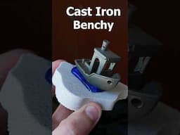 Metal Casting Iron Benchy #metalcasting #diy #metalmelting