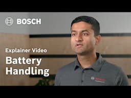 Battery Handling | Bosch eBike Systems