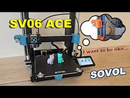 Sovol SV06 ACE 3D printer review - According to Sovol, better than MK4 for 1/3 or price