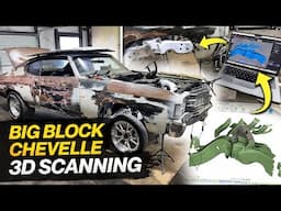 3D Scanning Big Block Chevelle Frame For Suspension Design & Fab!