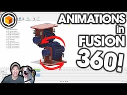 Getting Started with Fusion 360 Part 7 - Creating ANIMATIONS!