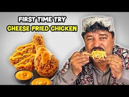 Tribal People Try Cheese Fried Chicken For The First Time