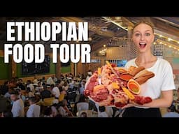 We ate RAW MEAT in ETHIOPIA (Addis Ababa)