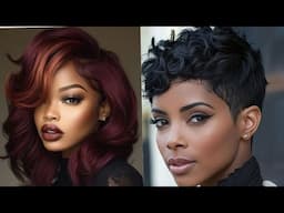 Pretty Fall 2024 Winter 2025 Hairstyles Ideas for Black Women