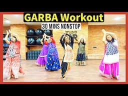 DWD#108 30mins GARBA Dance Workout | Easy Steps | Exercise to Lose weight 3-5kgs