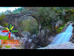 Ponte da Misarela 🌉a ponte do Diabo 👿 Rio Rabagão  🏞️ Montalegre - 4K UltraHD