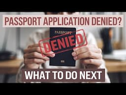 What should I do if my passport application is denied?