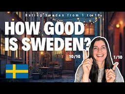 Rating Sweden on THESE Categories | Is Sweden the best Country? | Life in Sweden