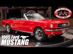 1965 Ford Mustang Convertible For Sale Vanguard Motor Sales #4715