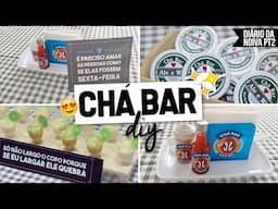 5 DIY - CHÁ BAR ou Festa BOTECO 🍺🥳 + bônus!