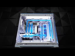 Custom Pc Build #140  " Ice " A Custom water-cooled Gaming PC.