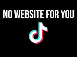 The creators of TikTok caused my website to shut down