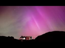 Aurora Storm Above New England