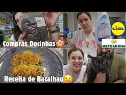 Adoramos este bacalhau😋Compras de Pastelaria🍰 e Supermercados🛒