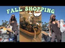 🍁 SHOP WITH ME! Fall Decor Shopping - Michaels, Hobby Lobby 2024