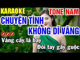 Karaoke Liên Khúc CHUYỆN TÌNH KHÔNG DĨ VÃNG Tone Nam DỄ HÁT NHẤT - Mai Phạm Karaoke