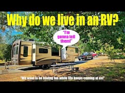 Why we live in an RV (the honest story) #rvlife