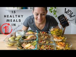 15 Healthy Meals In 1 Hour | Episode  2