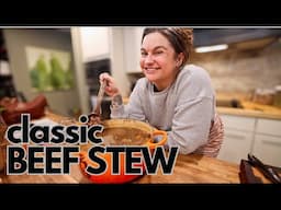 This BEEF STEW tastes like Love ( Cook with me) | Recipe VLOG