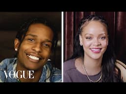 Рианна отвечает на 15 вопросов A$AP Rocky | Vogue Россия