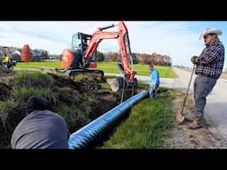 Neighborhood DIY! New Culvert Will Make MOWING Easy!1