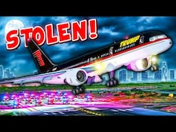 STOLEN in GTA 5! Cops CHASE Trump's Plane in an EPIC Pursuit!