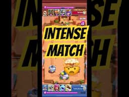 INTENSE ENDING✅🤯 #ytshorts #ytshort #shortvideo #shorts #clashroyale