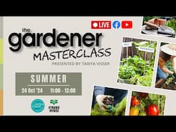 Summer Masterclass | LIVE with Tanya Visser