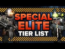 Ranking Every SPECIAL and ELITE - DARKTIDE