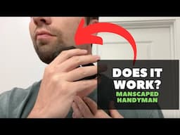 Testing Manscape The Handyman Face Shaver (Honest Review)