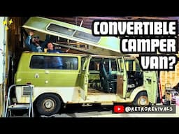 Raise the Roof!  Is Camper Van Full-Renovation Worthy? Vintage 1970 Ford Econoline