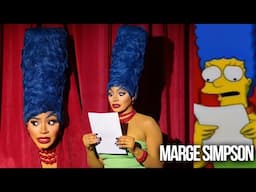 How Wigs Are Made For Drag Queens/ COSPLAY CHEAP  | Marge Simpson COSTUME