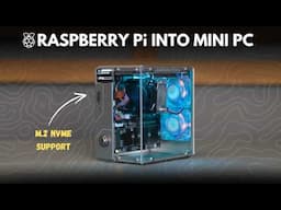 Turns Your Raspberry Pi 5 into a Mini PC | Pironman 5