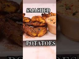 Smashed potaoes 😄#smashedpotatoes #food