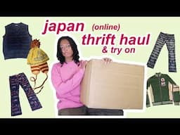 japan online thrift haul for winter (miu miu, hysteric + more!)