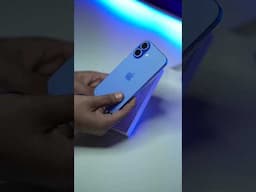 iPhone 16 Ultramarine Unboxing #iphone16 #shorts #ultramarine