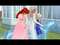 Queen & Princess #87 (Season 2 - Part 3 ) - Cute Pets - Cat & Dog -#Elsa, #Anna, #Frozen #Shorts