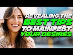 Revealing Tips to Manifest Your Desires | Law of Attraction | Manifest Anything You Want