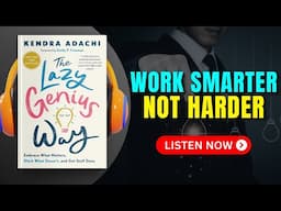 THE LAZY GENIUS WAY by Kendra Adachi Audiobook | Book Summary in English