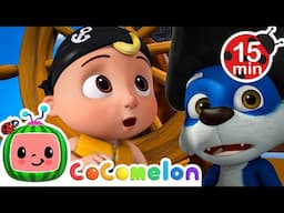 Humpty Dumpty Pirate Song 🍳 | CoComelon Animal Time | Animals for Kids