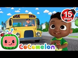 🚌Wheels on the Bus Journey With Cody Family!🎶 | CoComelon - It's Cody Time | CoComelon Songs