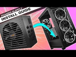 How to Install a Power Supply (PSU) in a PC