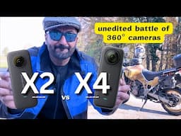 Watch this comparison on/off the bike, before you upgrade your insta360!