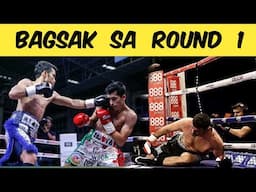 LATEST BAGSAK sa ROUND 1: PINOY wbc CHAMPION TINALO ang UNDEFEATED mexican BOXER!