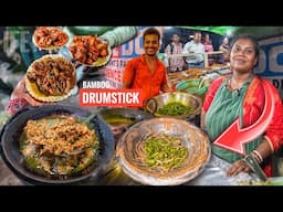 BAMBOO & DRUM STICK Chips 1st time in YouTube | Brahmapur Viral Couple Sell Chips 18+ | Street Food