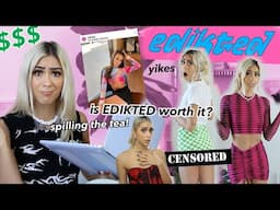 Spilling the TEA on EDIKTED! Is it REALLY worth it? Edikted Haul + Review!