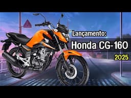 HONDA CG160 - 2025  MUDOU MUITO !!!!!!!!!!!!!!!!!