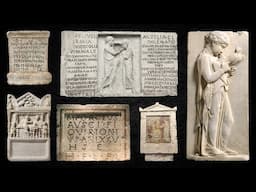 Roman Tombstones and Epitaphs